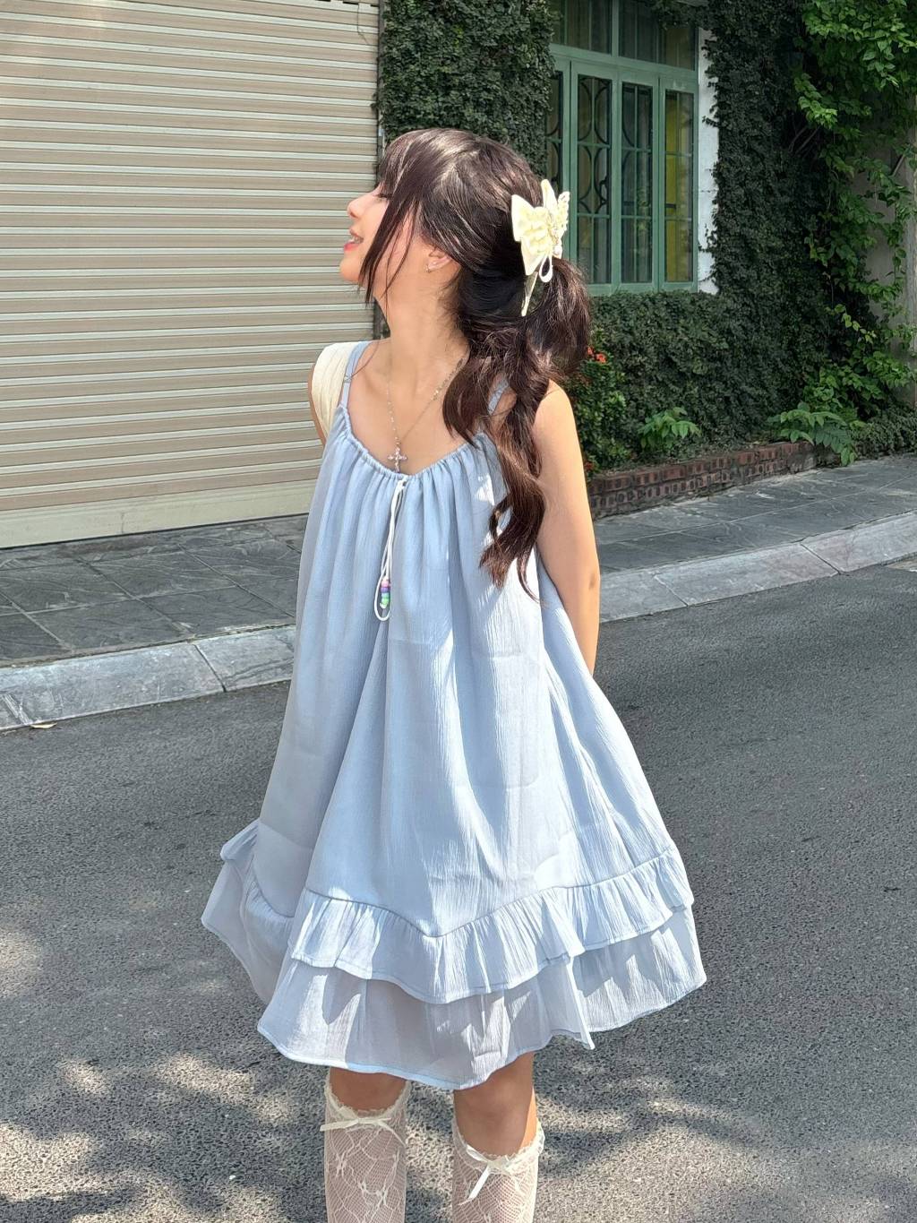 Mieufashionista Babydoll Cami Dress Vier