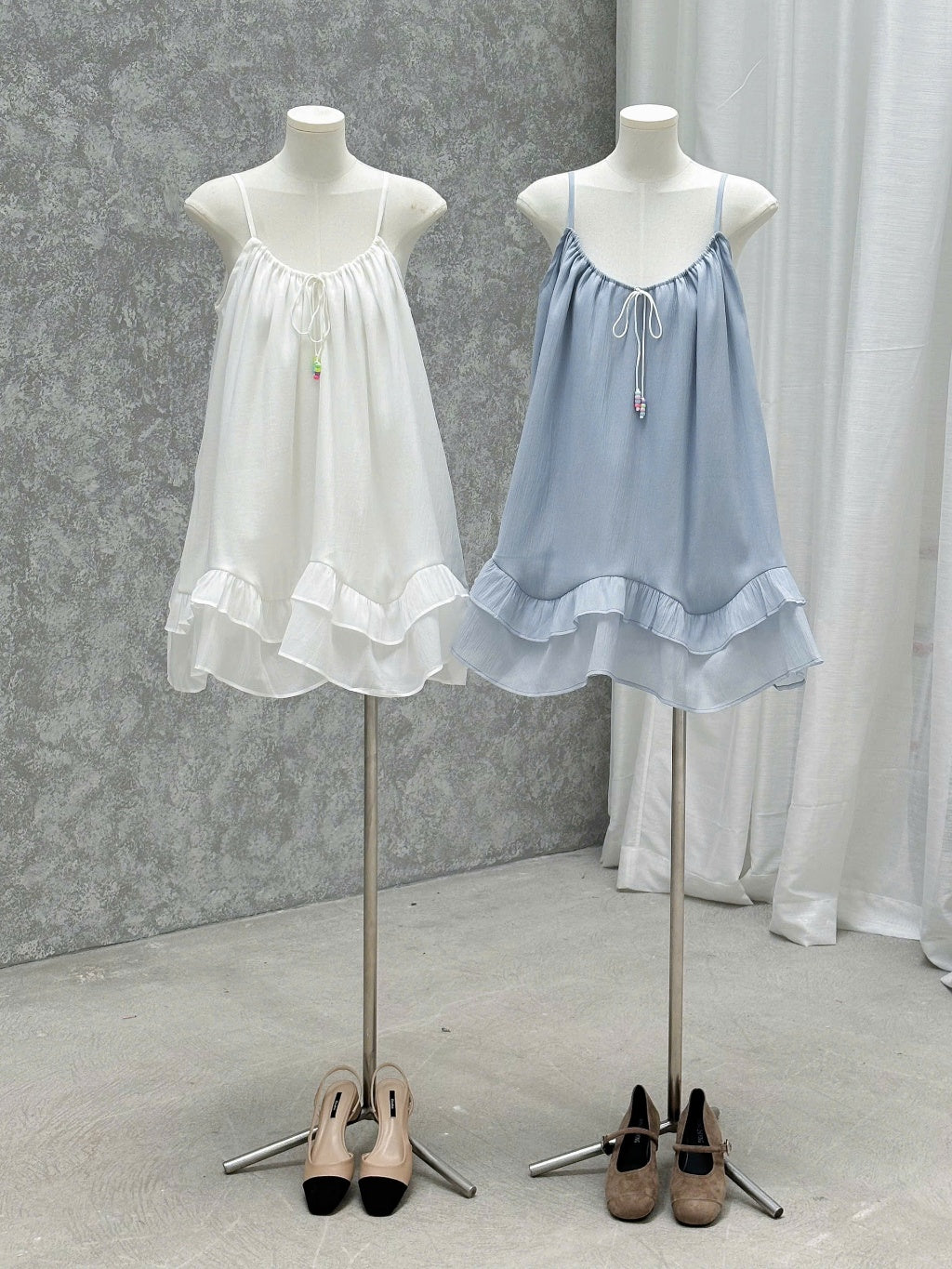 Mieufashionista Babydoll Cami Dress Vier
