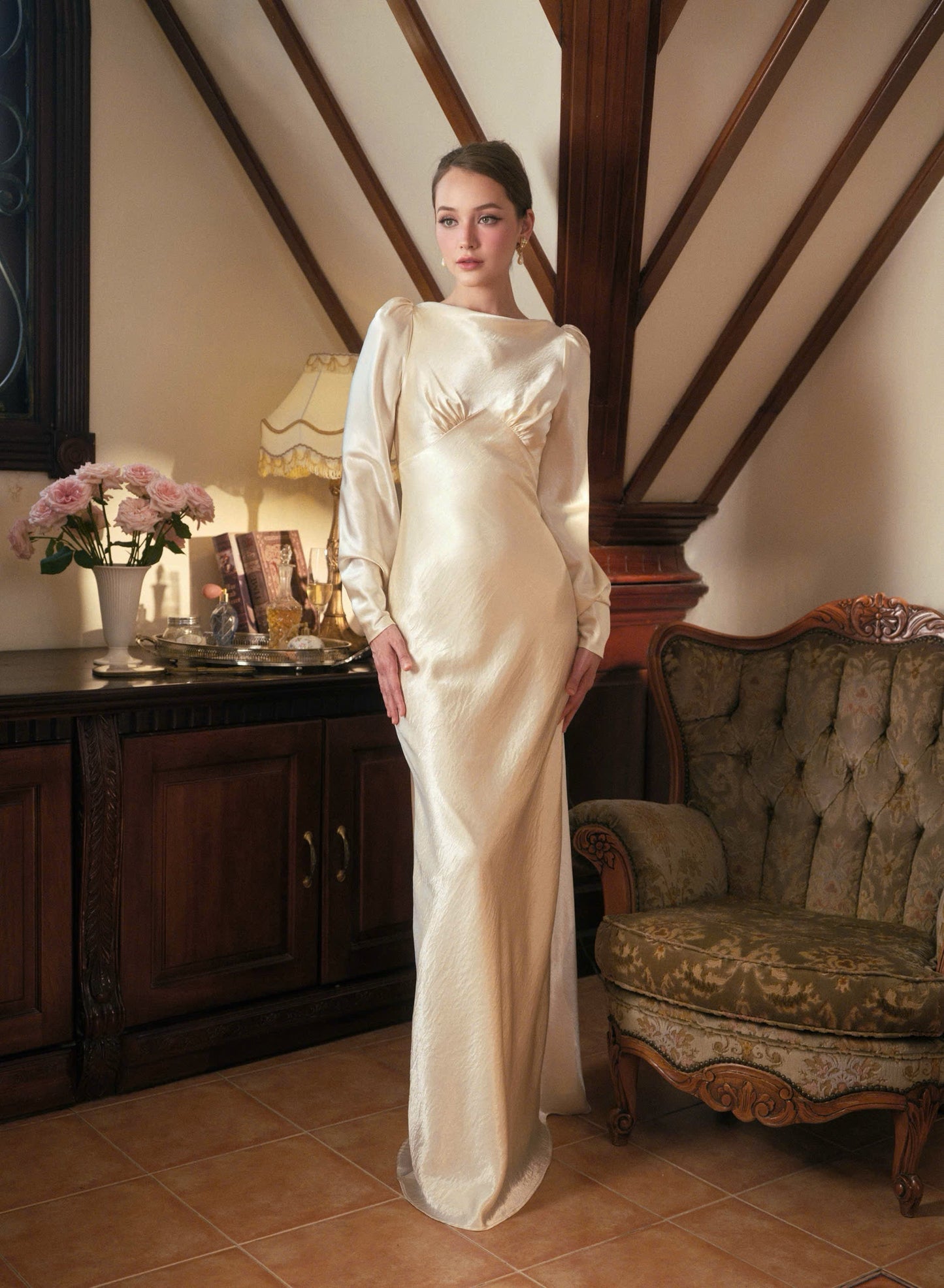 Kisserine Violette Dress