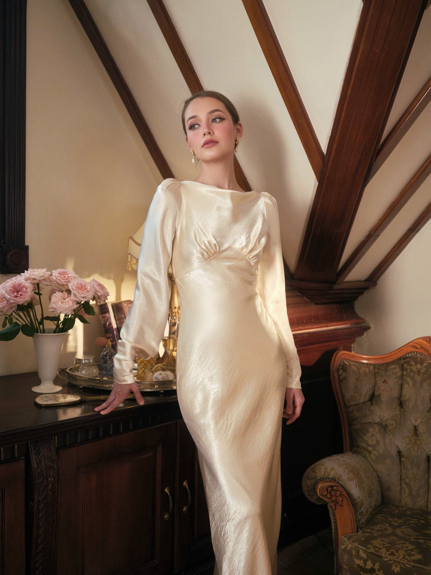 Kisserine Violette Dress