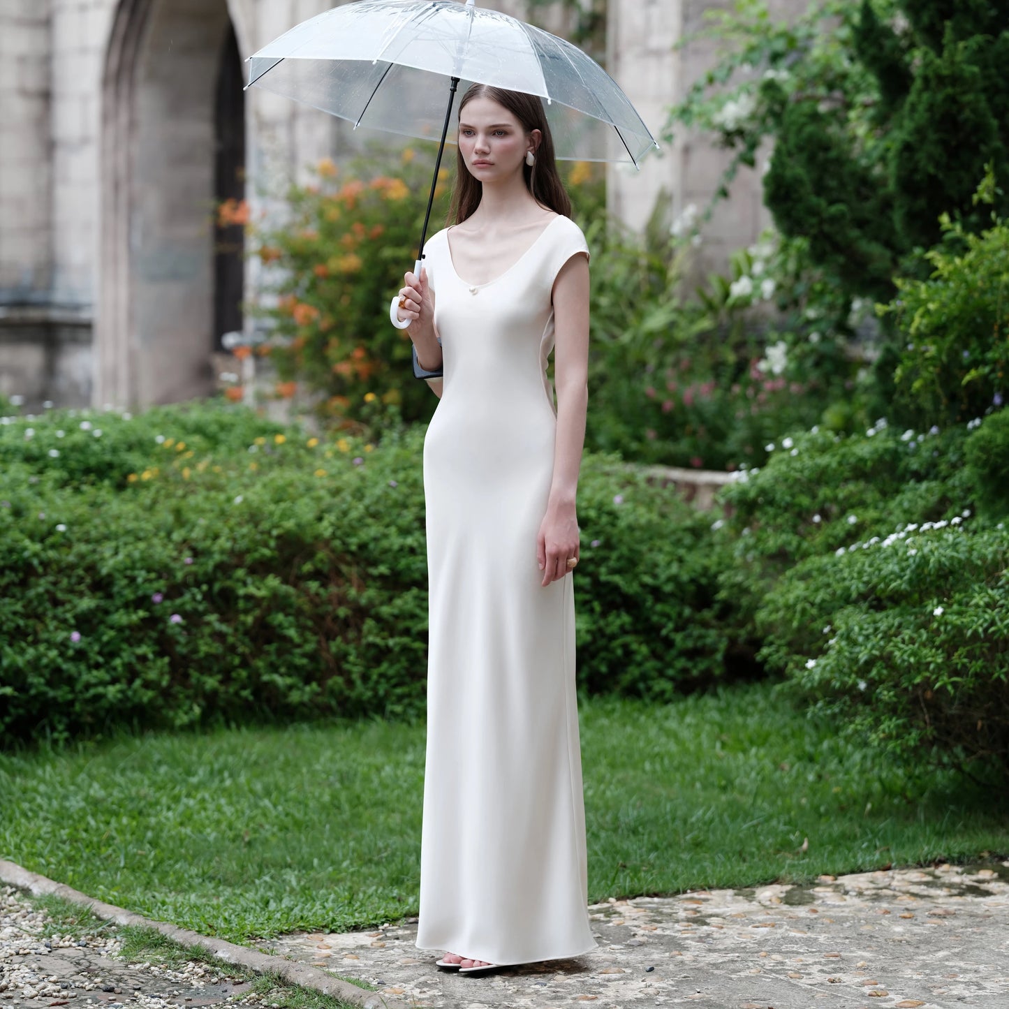 Trioji Vivienne Silk Dress