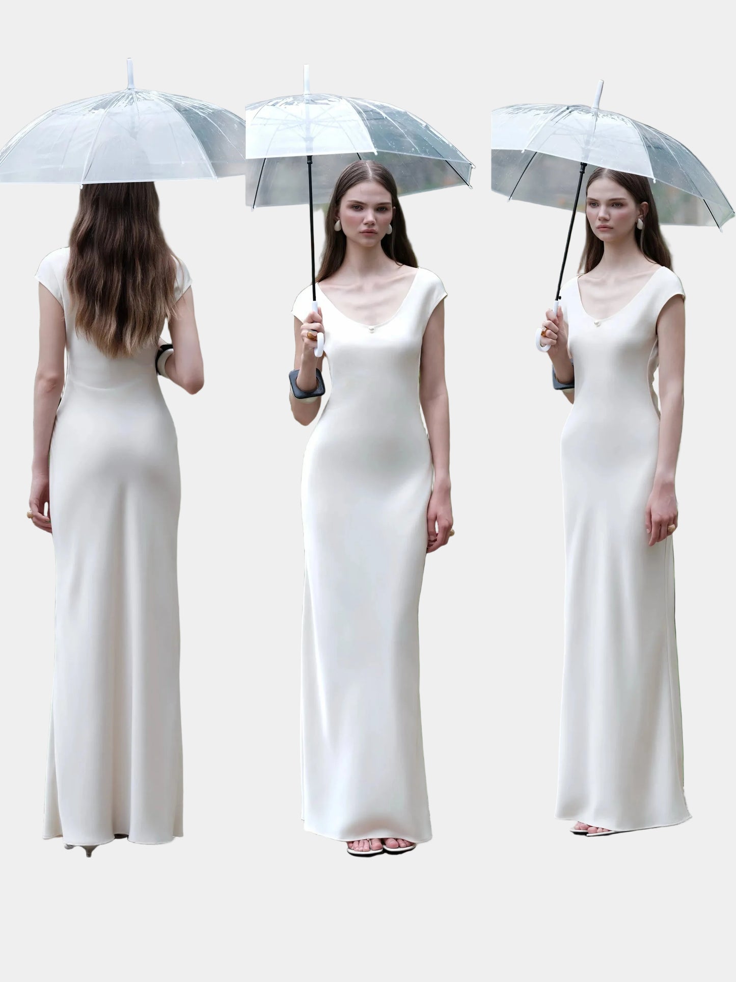 Trioji Vivienne Silk Dress