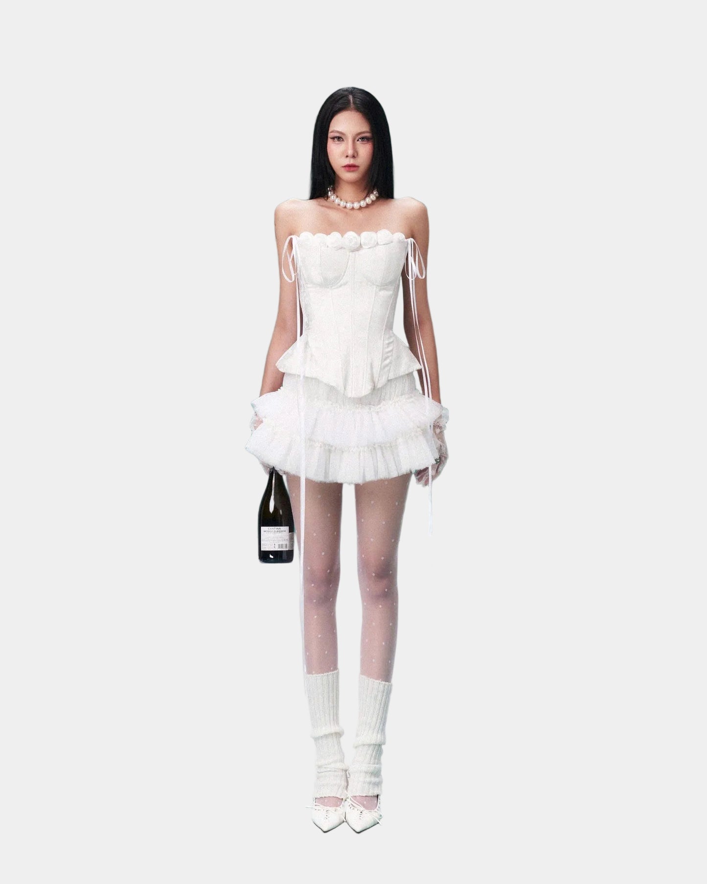Sodope Club Vow Skirt - White