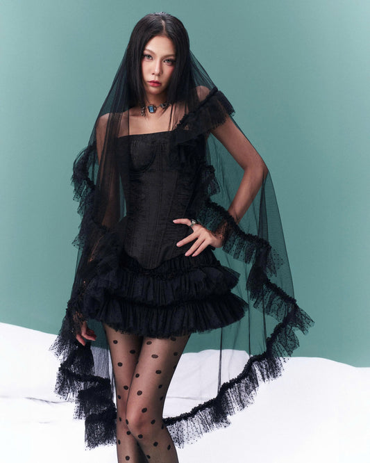 Sodope Club Vow Skirt - Black
