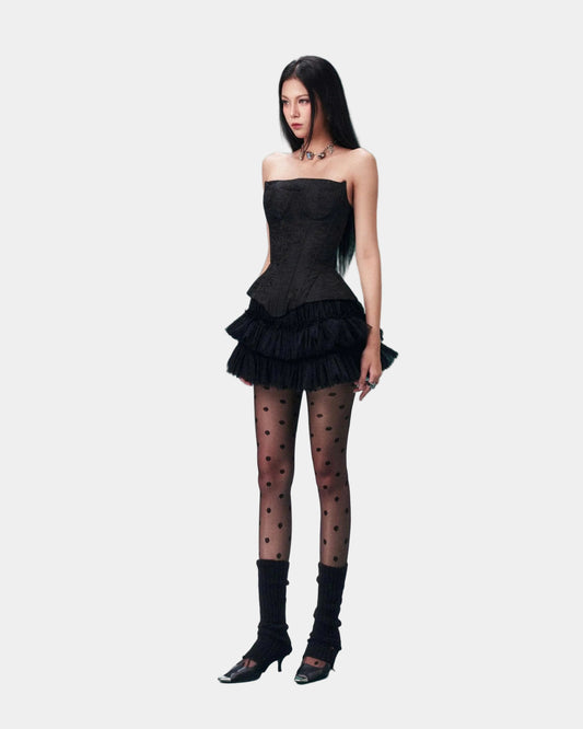Sodope Club Vow Skirt - Black