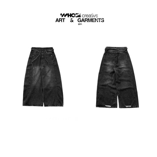 WHOSE Washed Wide-Leg Culottes (Pre-order)