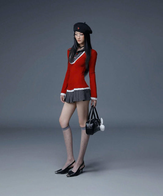 Sodope Club Pazaben Dress - Red
