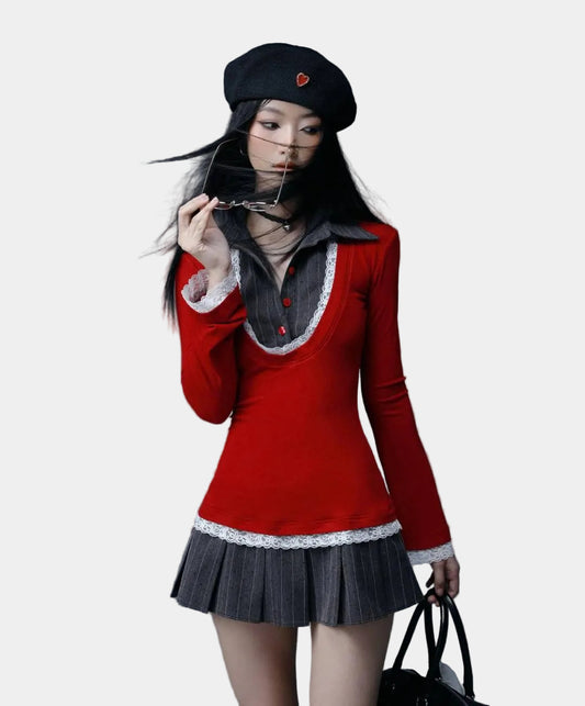 Sodope Club Pazaben Dress - Red