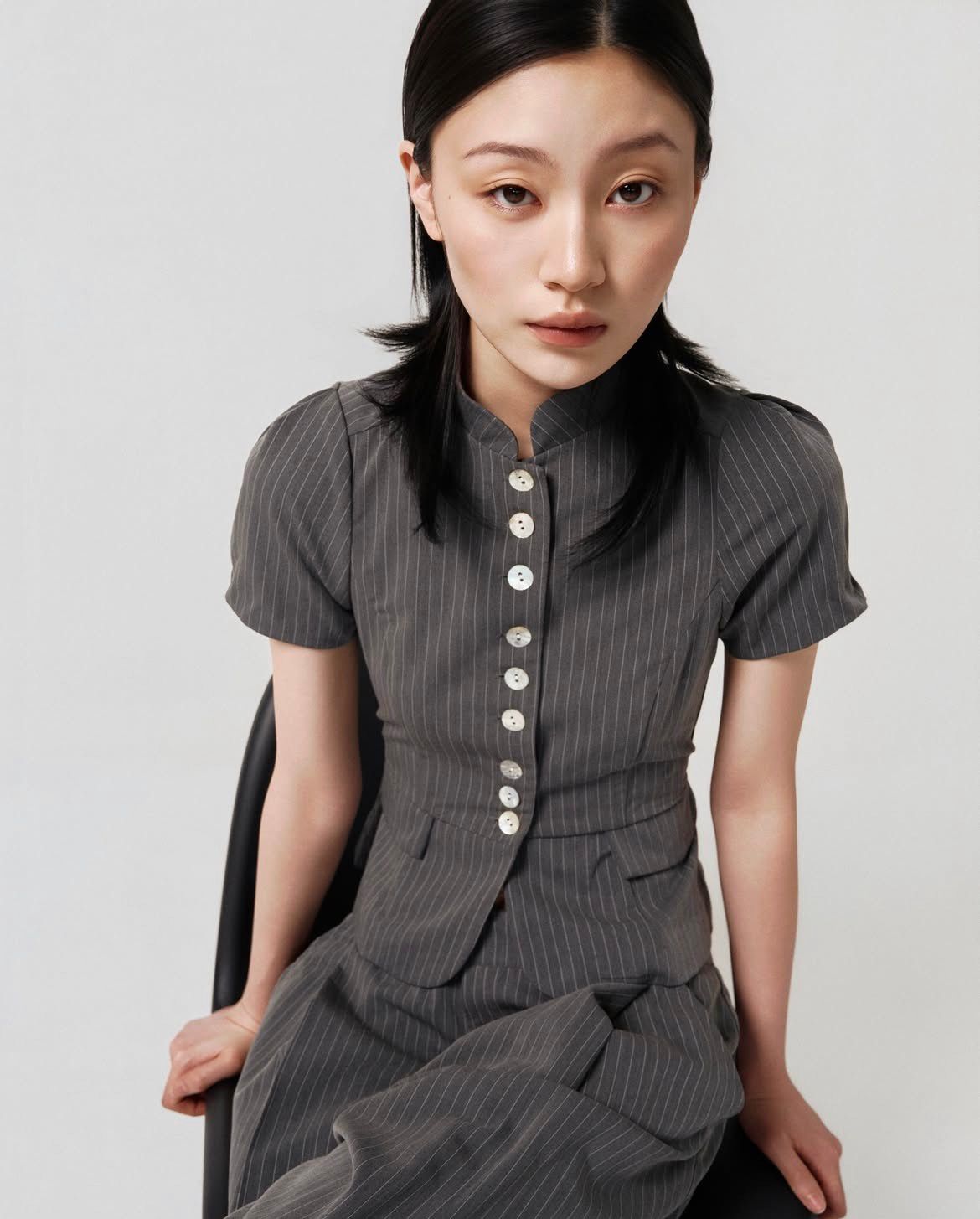 67percent.studio Pinstripe Set
