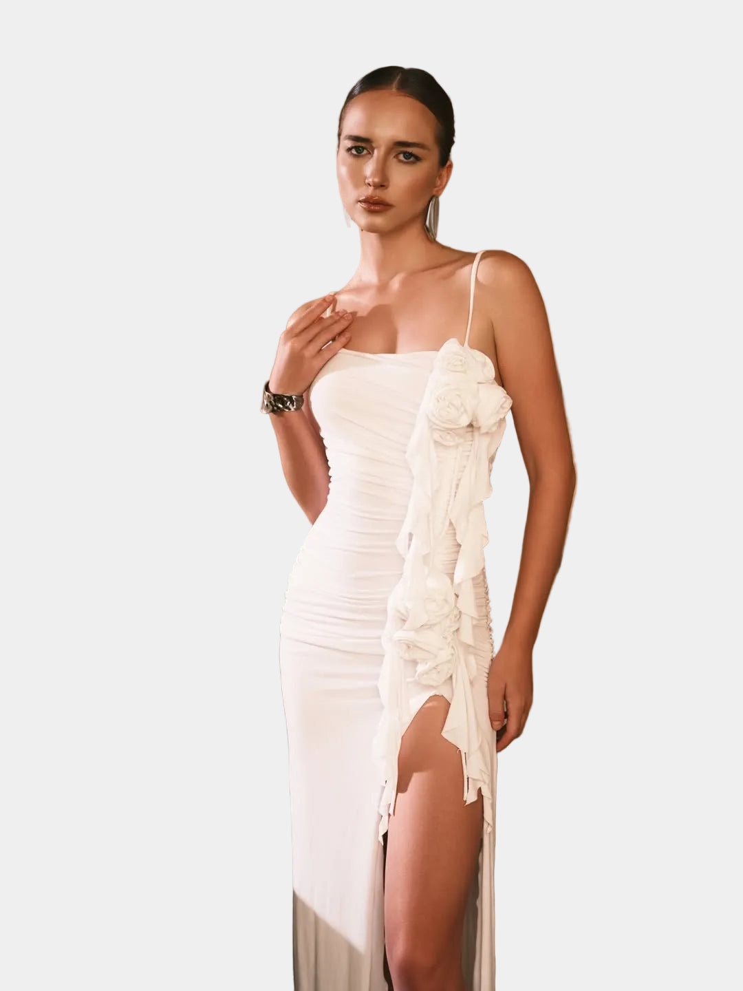 Eminist White Allure Dress