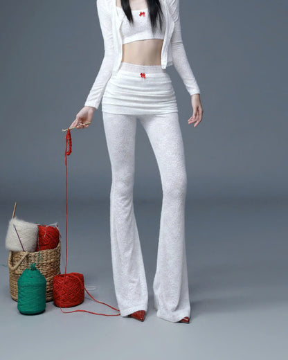 Sodope Club White Melor Pants (Pre-order)