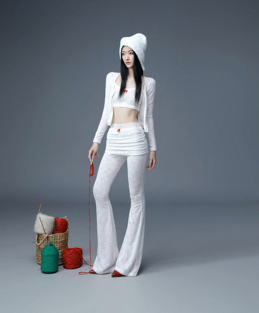 Sodope Club White Melor Pants (Pre-order)