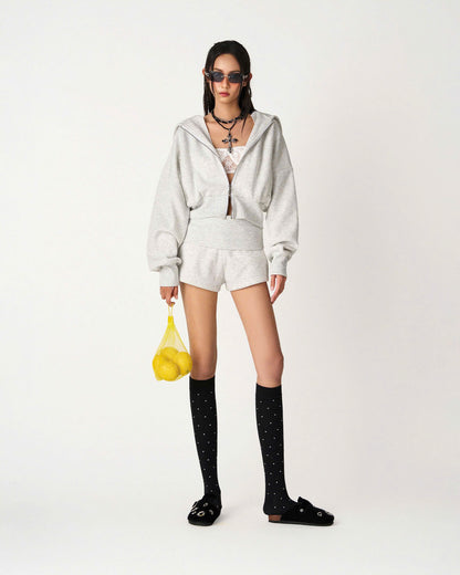 Sodope Club White SDC Boxy Hoodie (Pre-order)