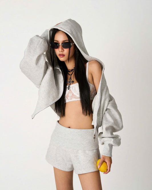 Sodope Club White SDC Boxy Hoodie (Pre-order)