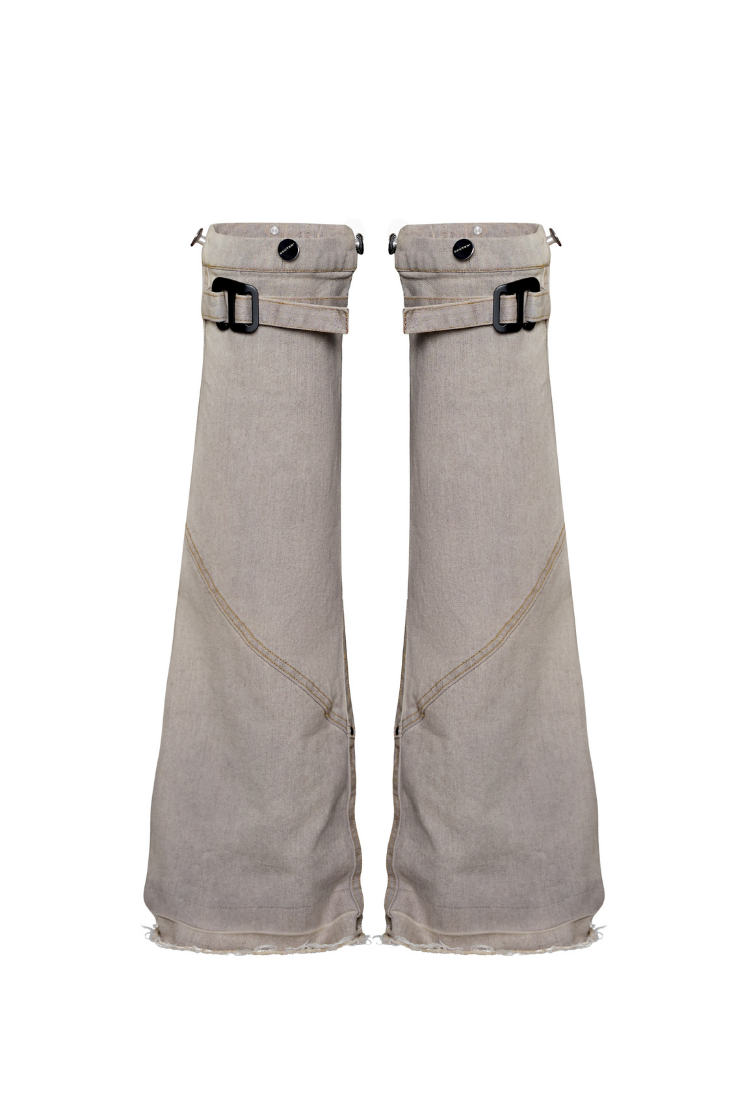 The Beuter Wmns Beuter Grey Washed Leg Warmer