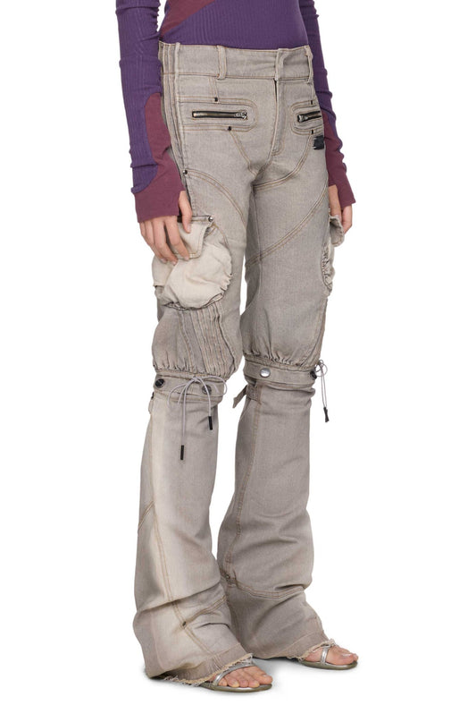 The Beuter Wmns Beuter Grey Washed Leg Warmer