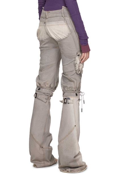 The Beuter Wmns Beuter Grey Washed Leg Warmer