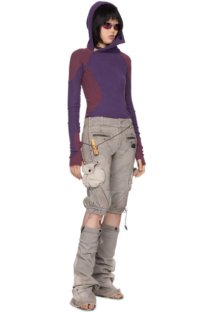 The Beuter Wmns Beuter Grey Washed Leg Warmer