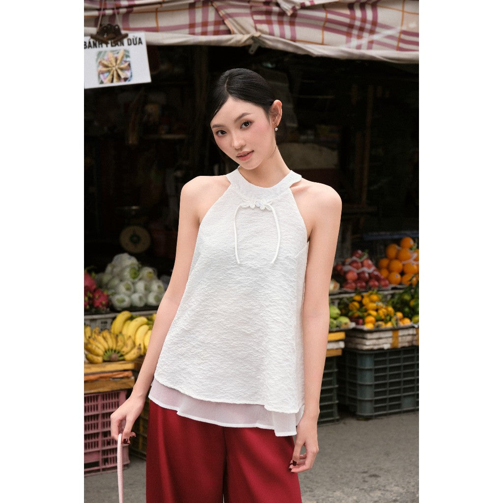 Mieufashionista Modern Halter Top Y Phuong