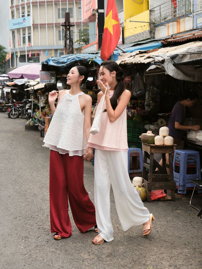 Mieufashionista Modern Halter Top Y Phuong