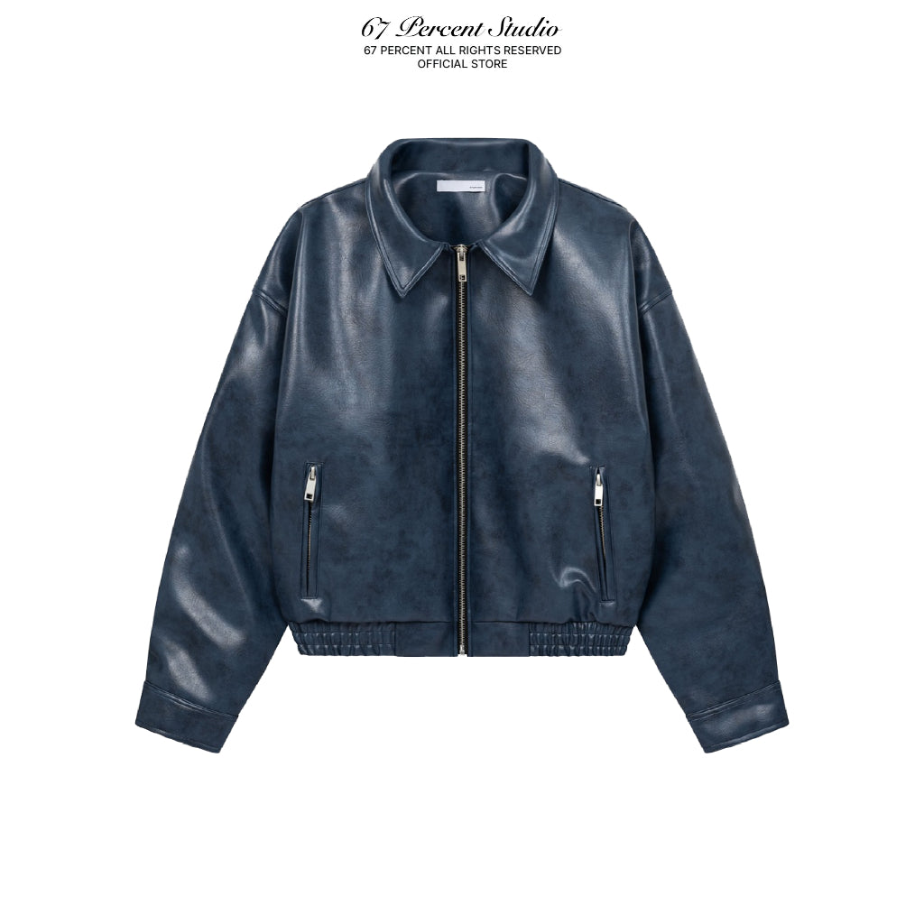 67percent Yankee Leather Jacket