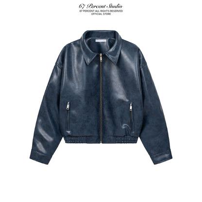 67percent Yankee Leather Jacket