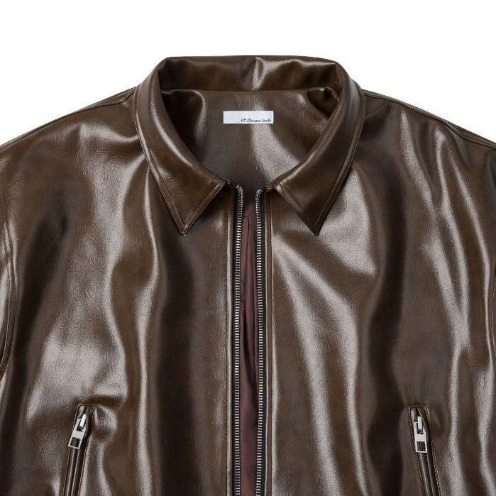 67percent Yankee Leather Jacket