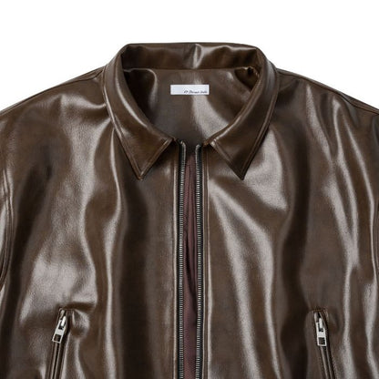 67percent Yankee Leather Jacket