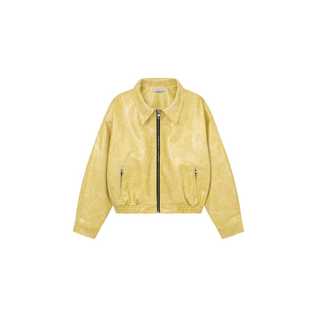 67percent Yankee Leather Jacket