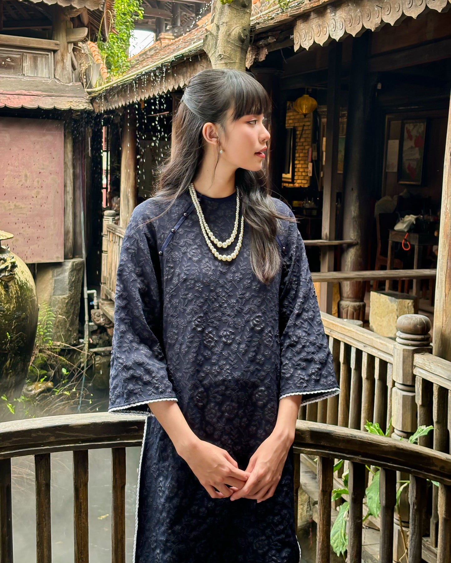 Mieufashionista Modern Ao Dai Yen Hoa