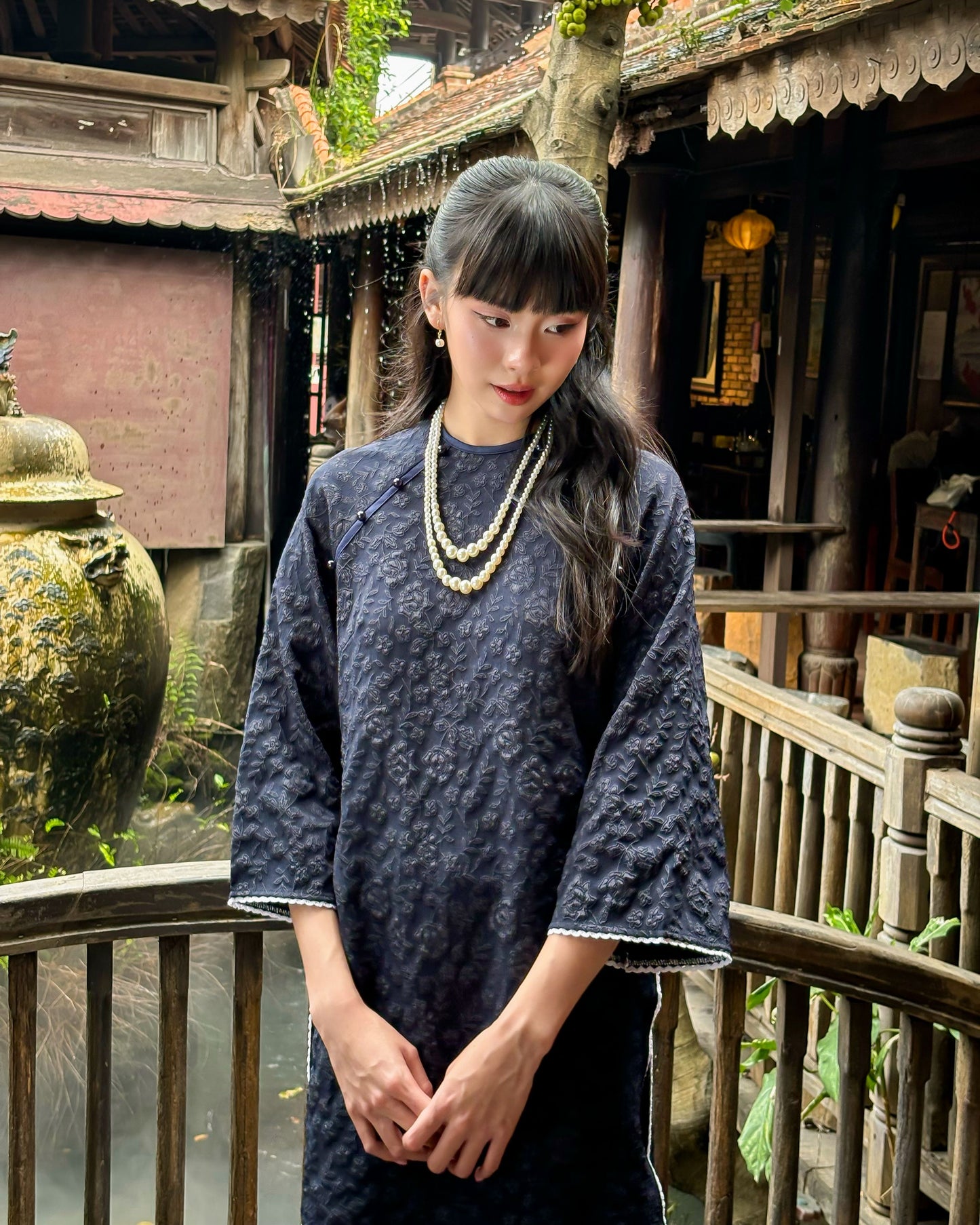 Mieufashionista Modern Ao Dai Yen Hoa