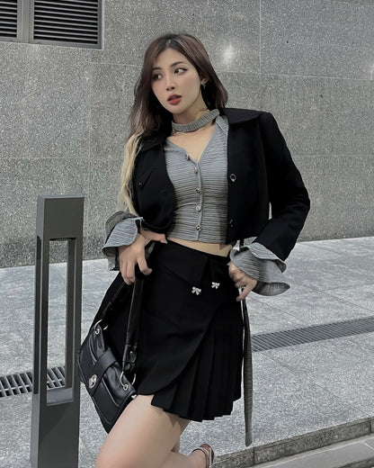 The Fance Yoko Mini Skirt (Pre-order)