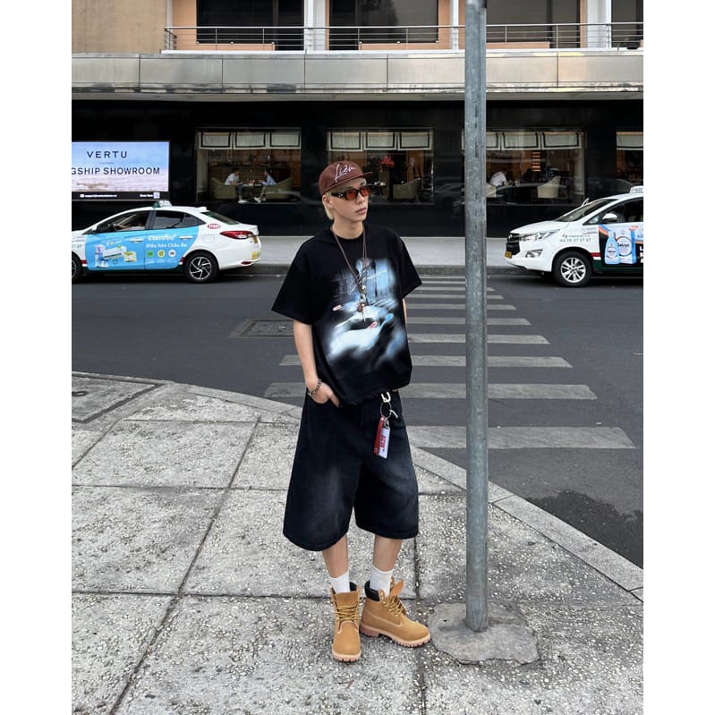 Devotus Zippy Car Boxy Tee