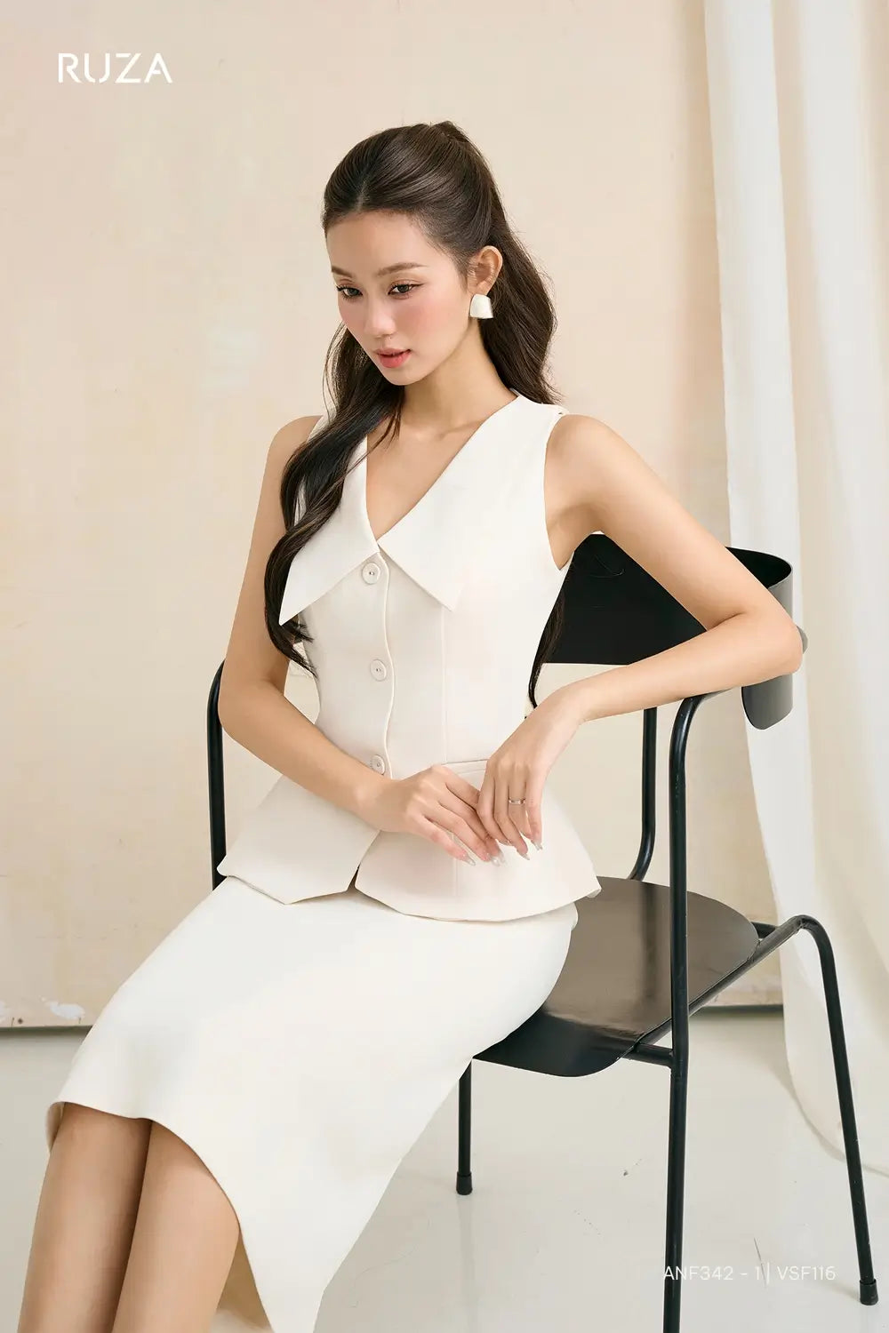 Ruza Basic Short-Sleeve Shirt ANF342