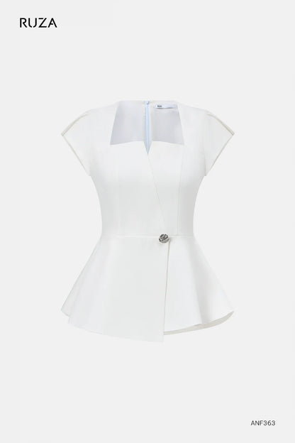 Ruza Basic Short-Sleeve Shirt ANF363