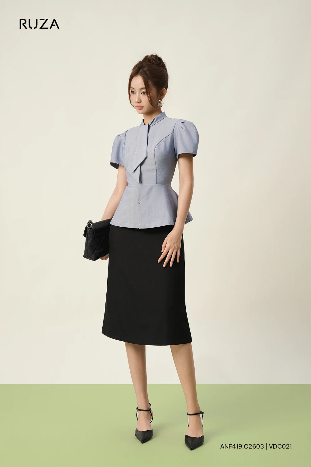 Ruza Basic Short-Sleeve Shirt ANF419
