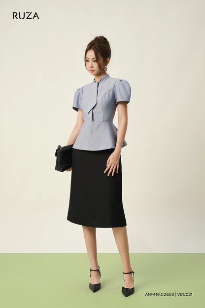 Ruza Basic Short-Sleeve Shirt ANF419