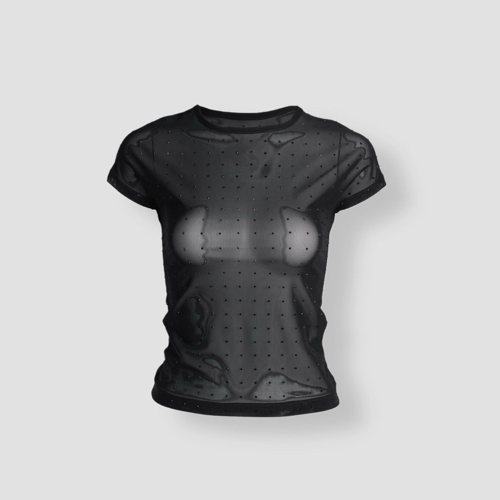 Kish Mesh Baby Tee
