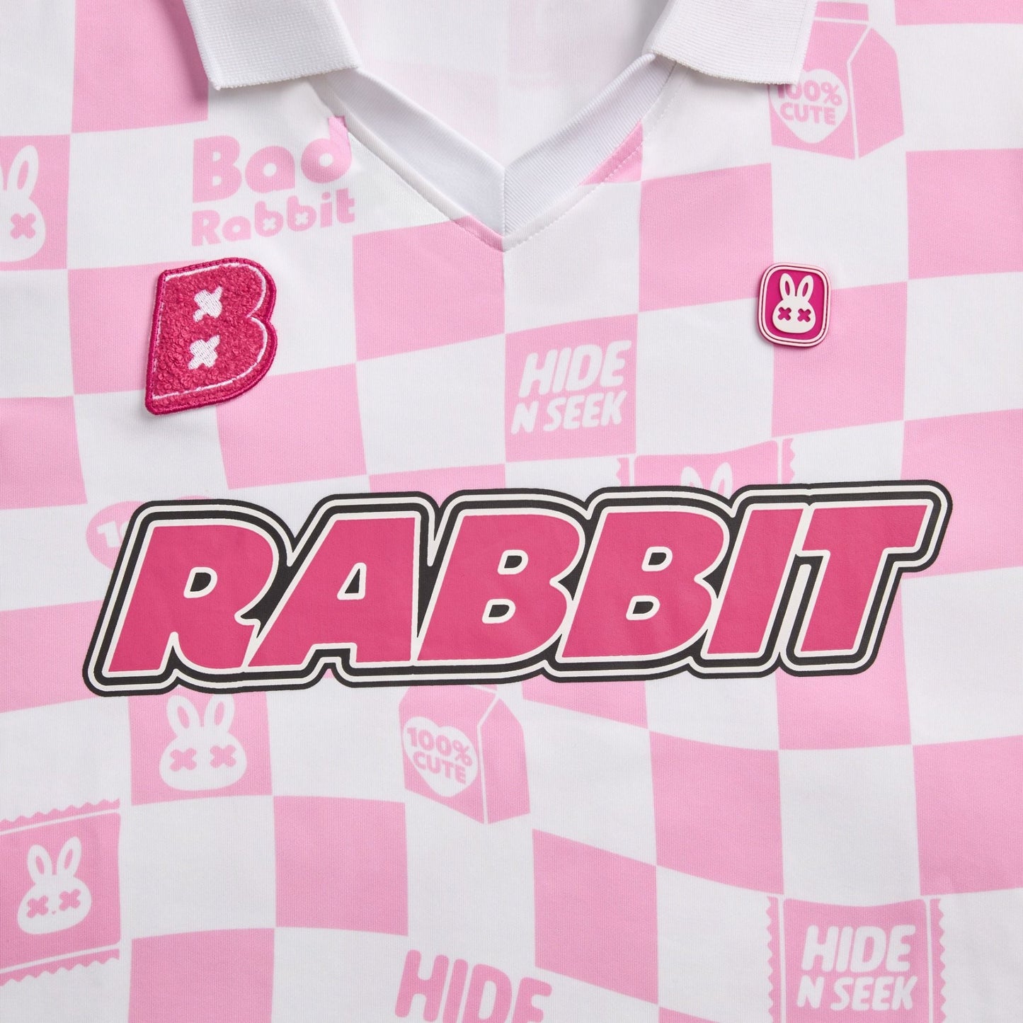 Bad Rabbit Club Strawberry Milk Jersey Tee