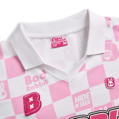 Bad Rabbit Club Strawberry Milk Jersey Tee
