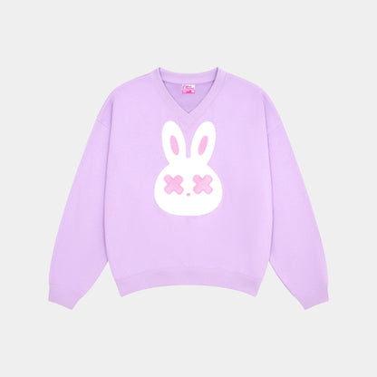 Bad Rabbit Club Purple You Sweater