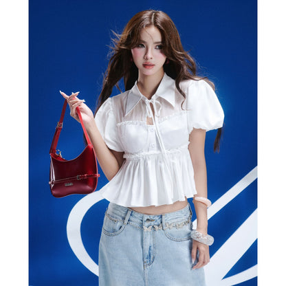 Aiai Studio Aurora Babydoll Top (Pre-order)