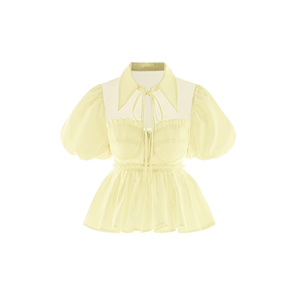 Aiai Studio Aurora Babydoll Top (Pre-order)