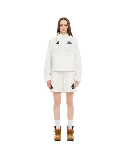 Bad Rabbit Club Bubblegum Rabbit Half-Zip Jacket