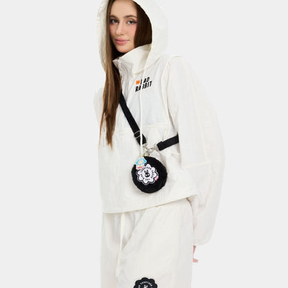Bad Rabbit Club Bubblegum Rabbit Half-Zip Jacket