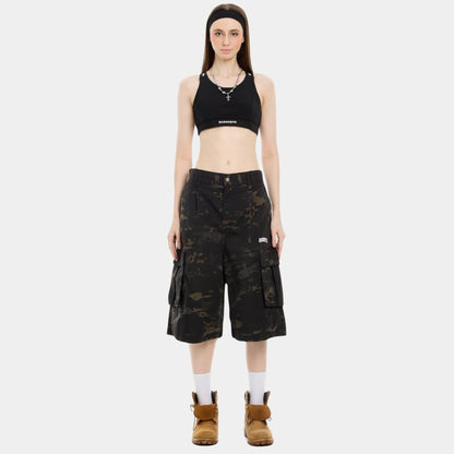 Bad Habits Army Cargo Shorts