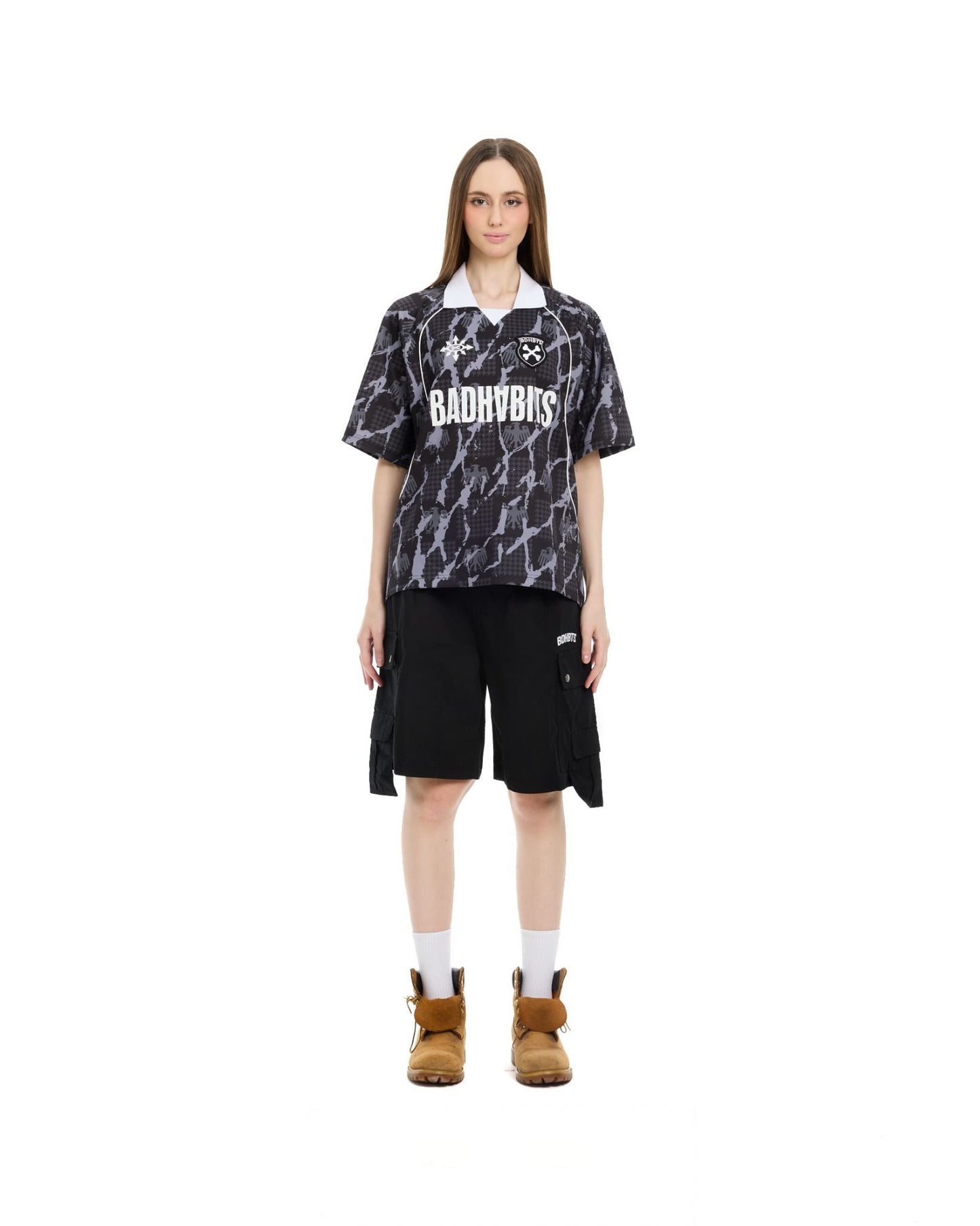 Bad Habits Prison Polo Tee