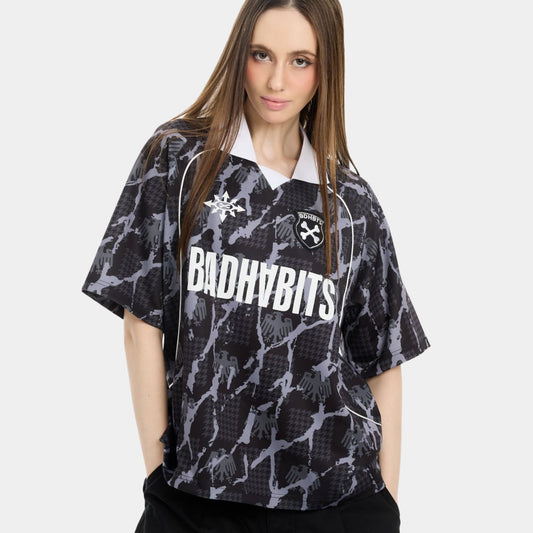 Bad Habits Prison Polo Tee