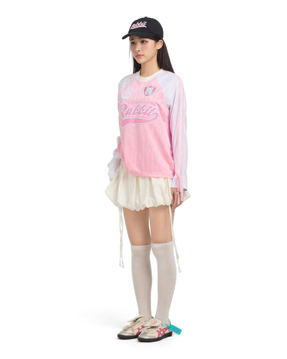 Bad Rabbit Club Fraise Rabbit Jersey Tee
