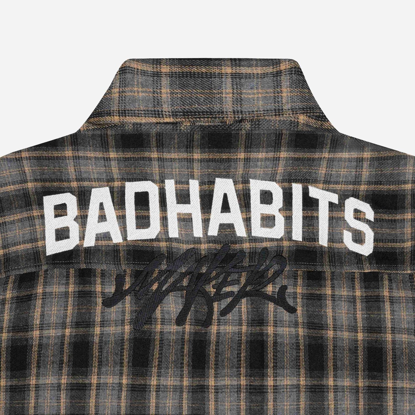 Bad Habits Too Good Flannel Shirt